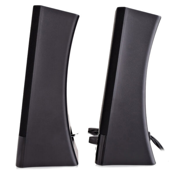 Altavoces estéreo V7 SP2500-USB-6E con alimentación por USB Negro - Imagen 2