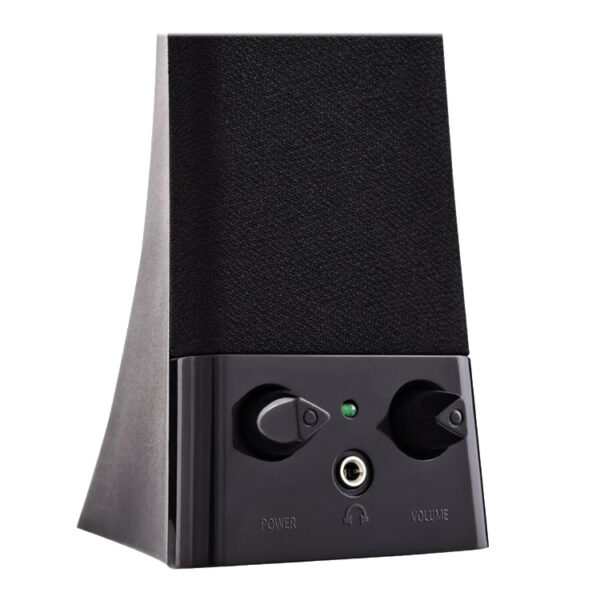 Altavoces estéreo V7 SP2500-USB-6E con alimentación por USB Negro - Imagen 3