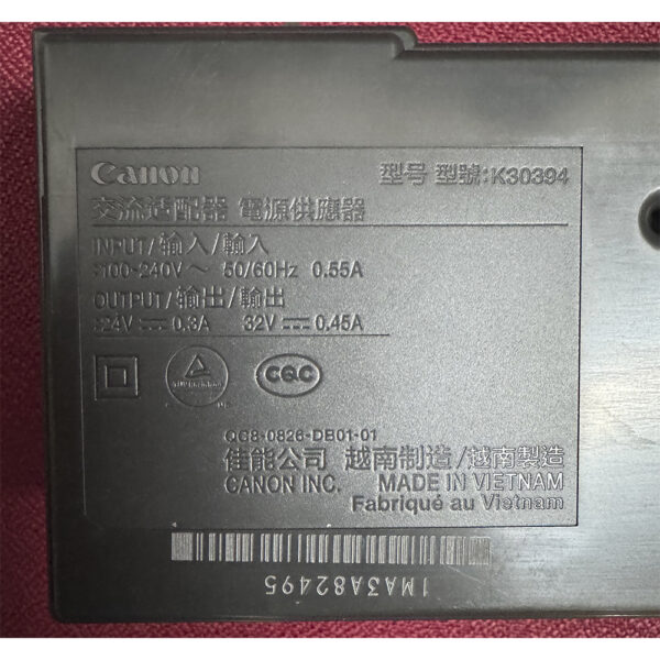 Fuente de alimentación Impresoras Canon K30394 24V 0.3A/32V 0.45A - Imagen 3