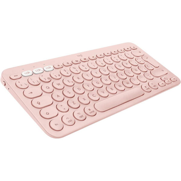 Teclado Bluetooth Logitech K380 para Mac Rosa en español (ñ)