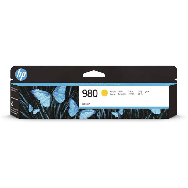 Cartucho Tinta Original HP 980 Original Amarillo D8J09A