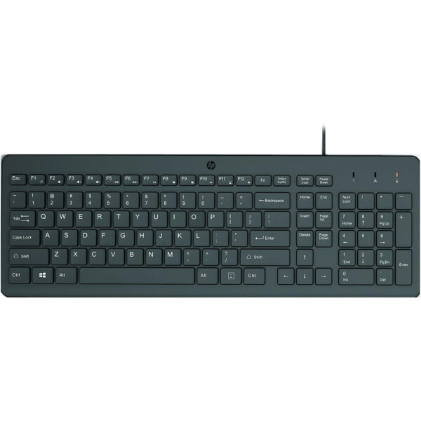 Teclado HP 150 664R5AA USB A con cable en español (ñ)