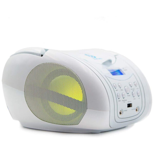 Reproductor CD Lauson MX22 CD-MP3 con Luces LED y Bluetooth y Radio FM - Imagen 5