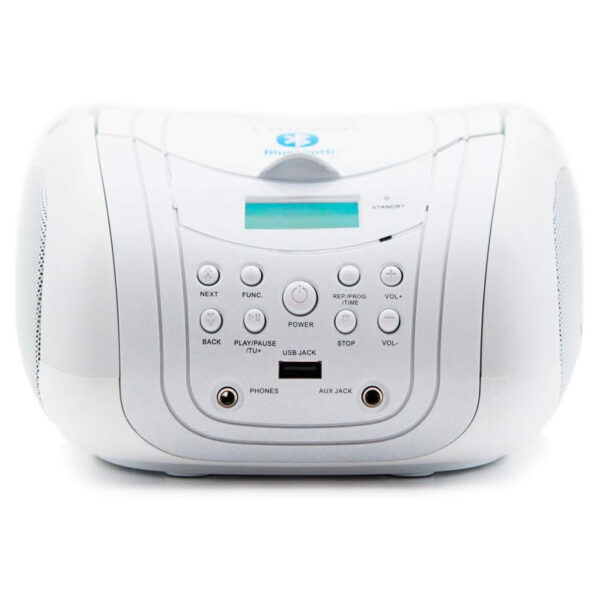 Reproductor CD Lauson MX22 CD-MP3 con Luces LED y Bluetooth y Radio FM - Imagen 4