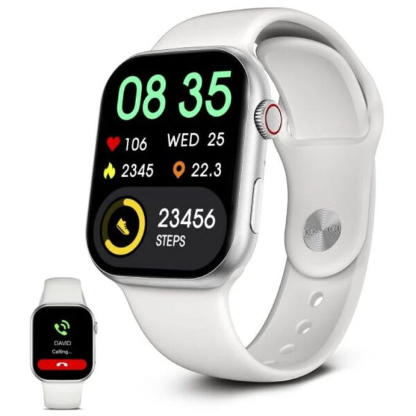 Reloj Smartwatch Ksix Urban 5 Pantalla Amoled 1.96" Blanco