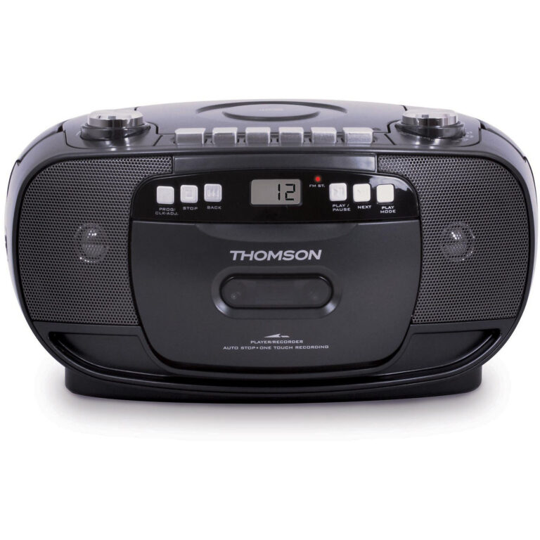 Radio casette con CD Thomson RK200CD negro Usado