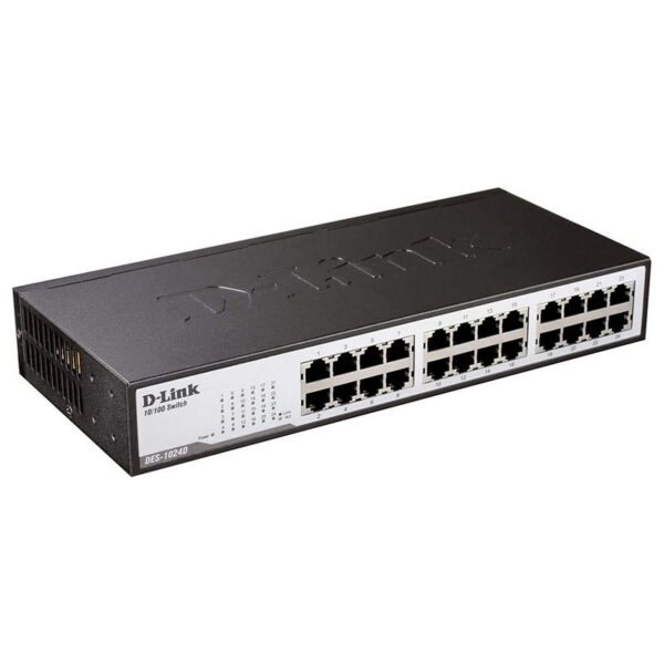 Switch D-link DES-1024D 24 Puertos 10/100Mbps Usado - Imagen 2