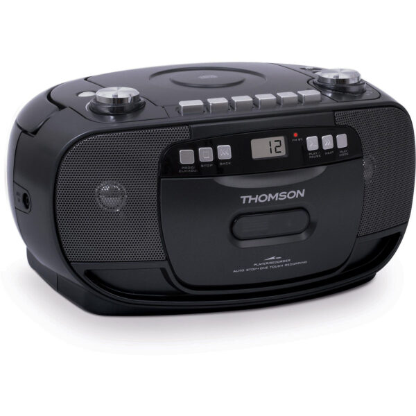 Radio casette con CD Thomson RK200CD negro - Imagen 2