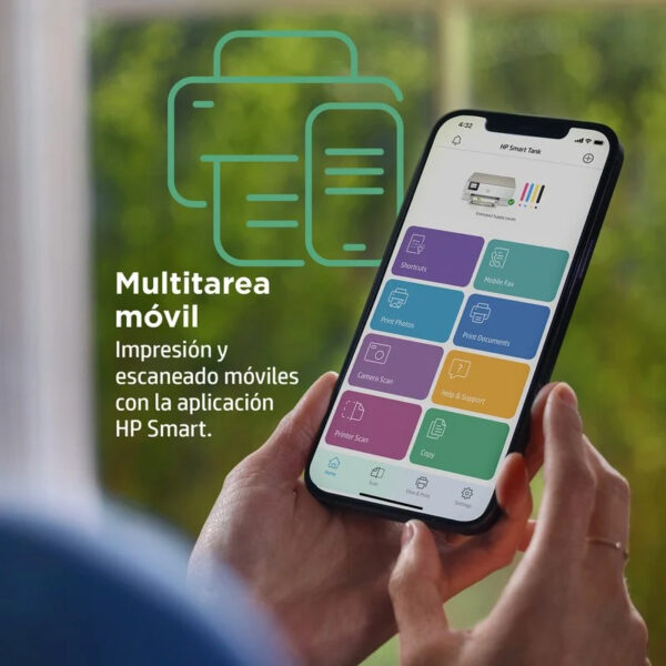 Impresora Multifunción HP ENVY Inspire 7220e Color Wifi Dúplex Usada * - Imagen 7
