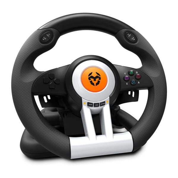 Volante y pedales Multiplataforma Krom K-WHEEL compatible PC, PS3, PS4 y XBOX - Imagen 3