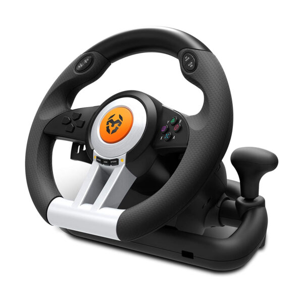 Volante y pedales Multiplataforma Krom K-WHEEL compatible PC, PS3, PS4 y XBOX - Imagen 2