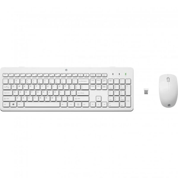 Combo HP 230 Teclado+Ratón inalámbricos Blanco 3L1F0AA (NUEVO)