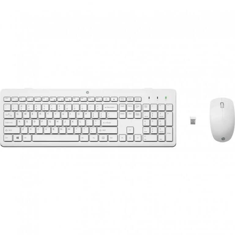 Combo HP 230 Teclado+Ratón inalámbricos Blanco 3L1F0AA