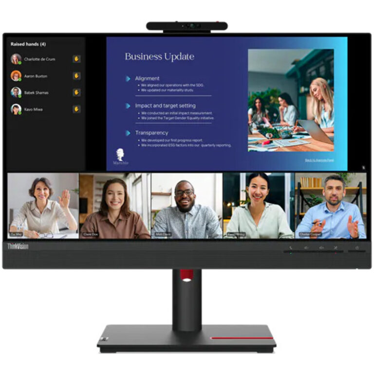 Monitor Lenovo ThinkVision T24v-30 23.8" 1920 x 1080 Pixeles Full HD LED Negro
