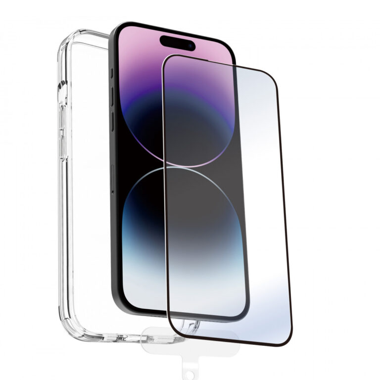 Funda Muvit for Change Shockproof 2m para Apple iPhone 15 Pro MAX + Protector