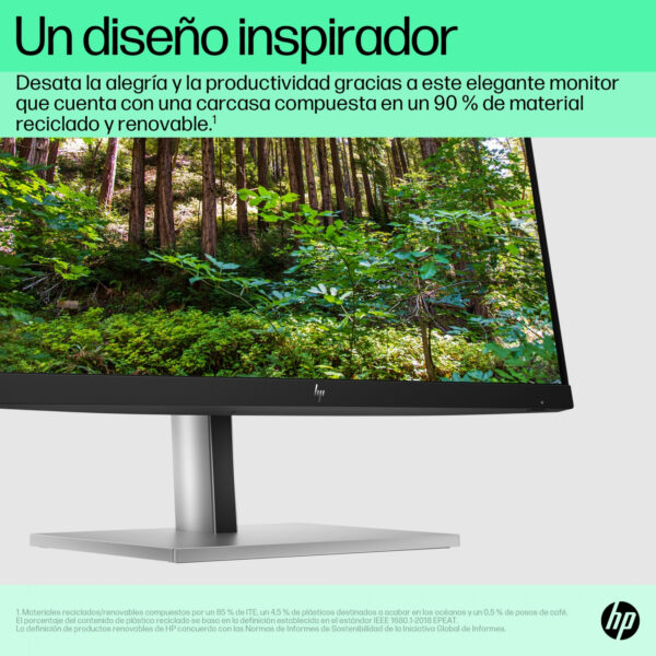 Monitor HP E-Series E22  G5 21.5" 1920 x 1080 FullHD LED Negro *Tiene una marca* - Imagen 7