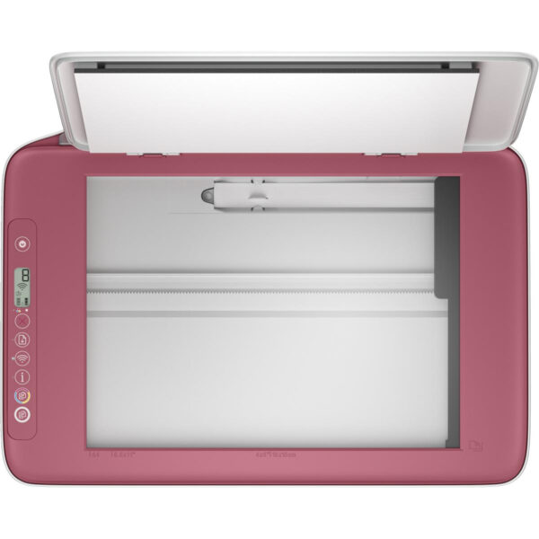 Impresora HP DeskJet 2823e Multifunción Color WiFi Blanca/Rosa Usada - Imagen 4