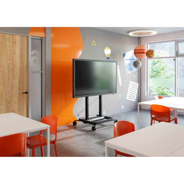 Soporte con ruedas Vogels RISE 5305 con soporte elevador hasta 98" - 120Kg Usado - Imagen 8