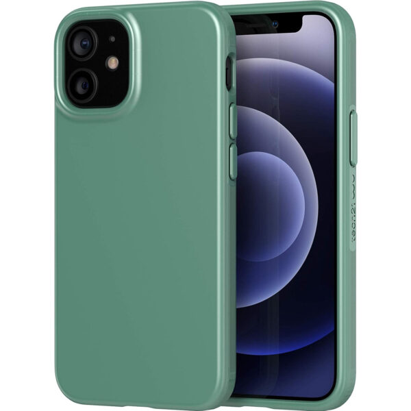 Funda Tech21 Evo Slim compatible para Apple iPhone 12 Mini verde (NUEVA) - Imagen 5