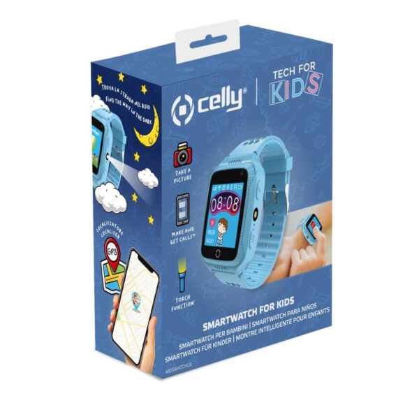 Reloj SmartWatch Celly Kidswatch para Niños Azul - Imagen 7