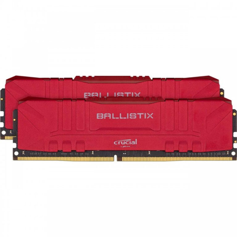 Memoria Crucial Ballistix 3200 DDR4 32GB 2x16GB CL16 Roja Usada