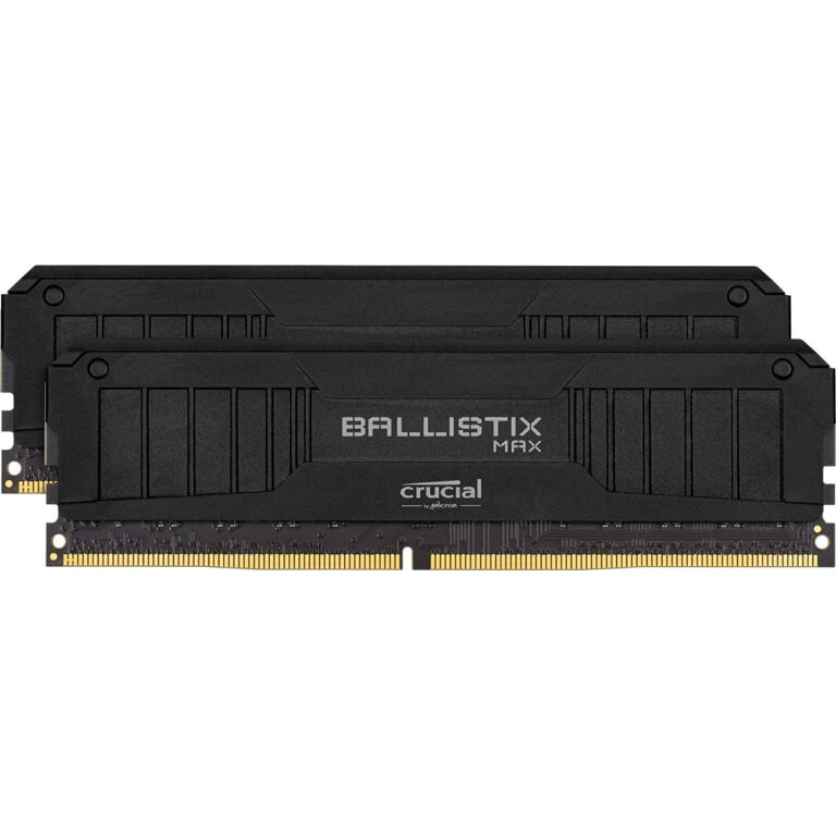 Memoria Crucial Ballistix Max DDR4 4400 16GB 2x8GB CL19 Negra