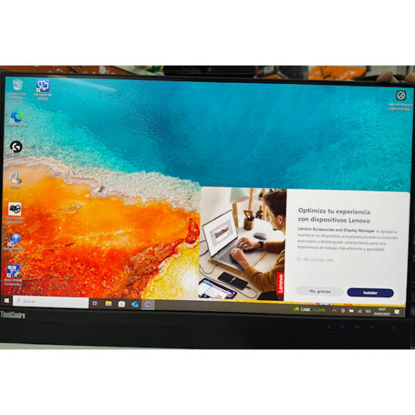 Monitor Lenovo ThinkCentre Tiny-In-One 24 LED 23,8" **Tiene dañada la WebCam** - Imagen 4
