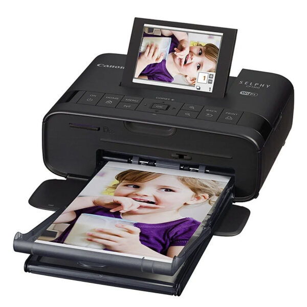 Impresora Portátil Canon Selphy CP1300 Color WiFi Negra Usada *No incluye papel*