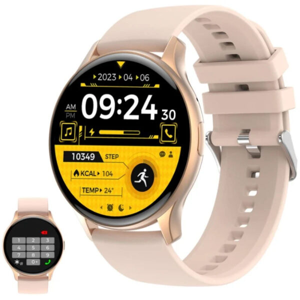 Reloj Smartwatch Ksix Core Pantalla Amoled 1.43" Sumergible Rosa