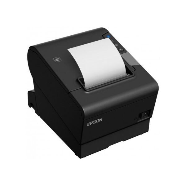 Impresora térmica Epson TM-T88VI USB Ethernet Bluetooth cortadora negra - Imagen 2