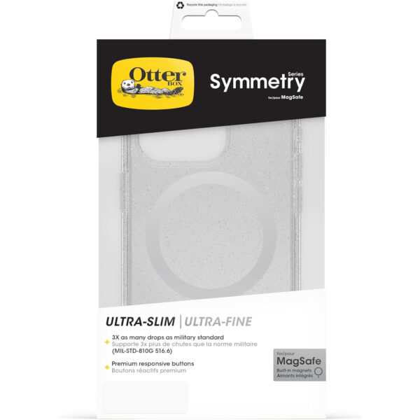Funda Otterbox Symmetry Series Clear MagSafe Apple iPhone 15 Pro Usada - Imagen 5