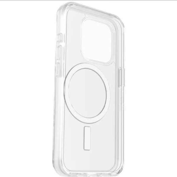 Funda OtterBox Symmetry Clear + Cristal Templado para Apple iPhone 15 Plus Usada - Imagen 3