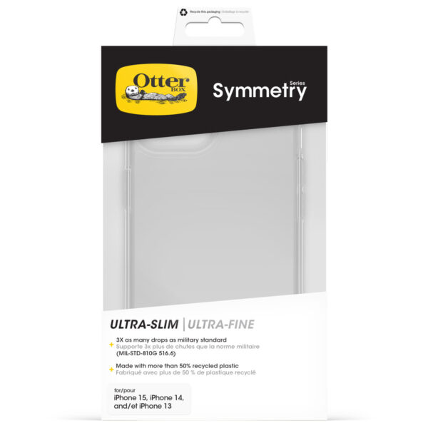 Funda Otterbox Symmetry Clear para Apple iPhone 13/14/15 transparente - Imagen 5