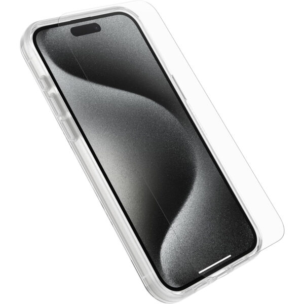 Funda OtterBox Symmetry Clear + Premium Glass para Apple iPhone 15 Pro Max