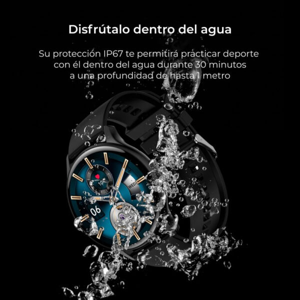 Reloj Smartwatch Ksix Core Pantalla Amoled 1.43" Sumergible Rosa - Imagen 9