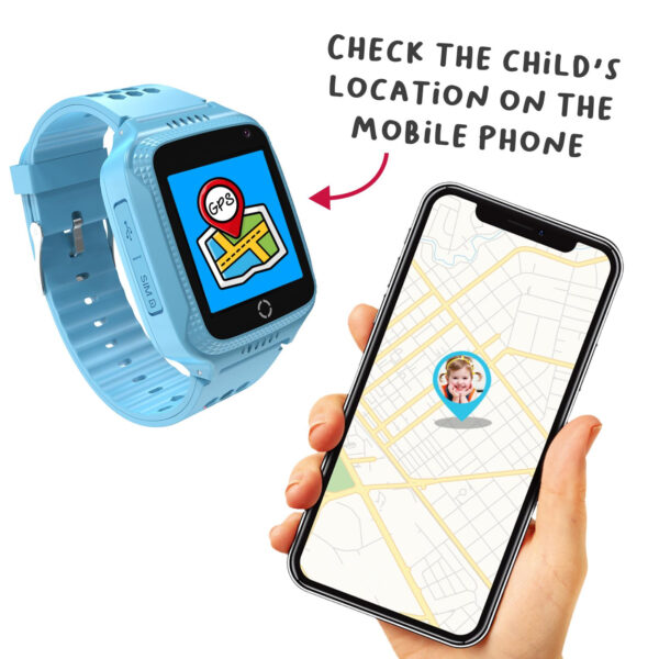 Reloj SmartWatch Celly Kidswatch para Niños Azul - Imagen 5