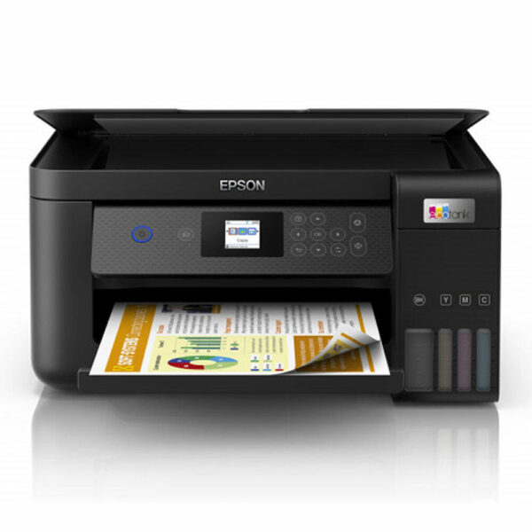 Impresora Multifunción Epson EcoTank ET-2850 Depósito de Tinta Wi-Fi Usada * - Imagen 2