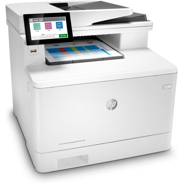 HP Laserjet Managed MFP E47528F Impresora Multifunción Láser Color Usado - Imagen 3