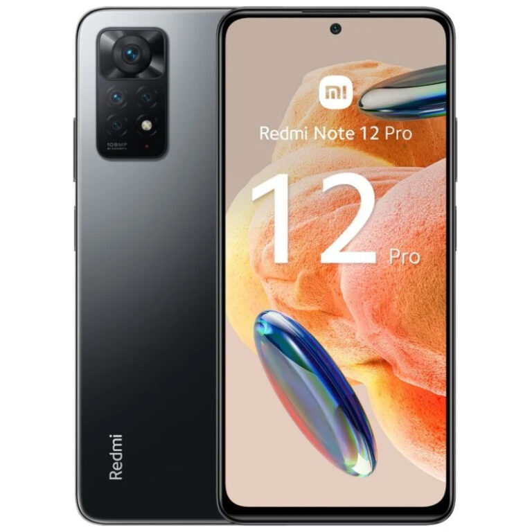 Móvil Xiaomi Redmi Note 12 Pro 8/256GB Gris Grafito Libre