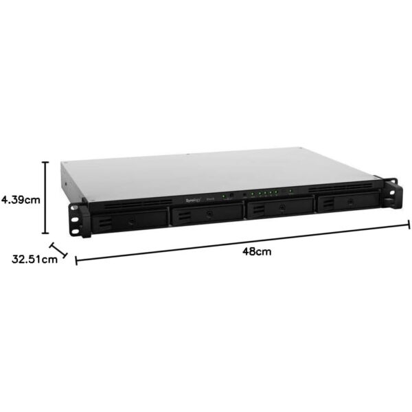 Synology RX418 Unidad de expansión montaje en rack de 4 receptáculos 1U - Imagen 6