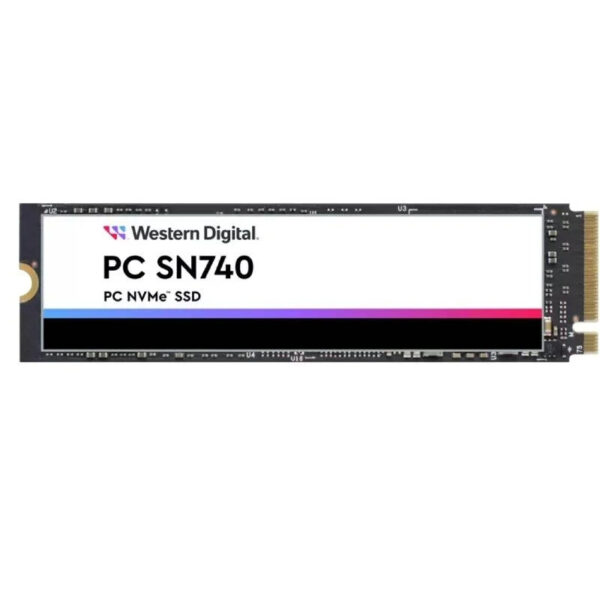 Disco Duro SSD Western Digital PC SN740 NVMe 512GB M.2 2280 PCIe