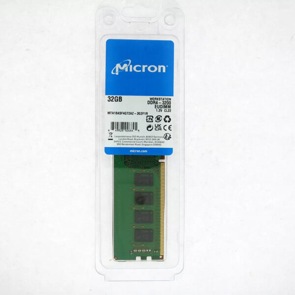 Módulo de memoria original Micron MTA18ASF4G72AZ-3G2F1 32GB DDR4 ECC Unbuffered
