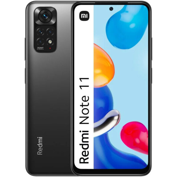 Móvil Xiaomi Redmi Note 11 4/128GB Gris Libre