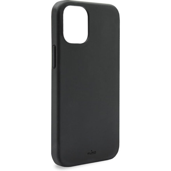 Funda PURO Silicona Icon para Apple iPhone 13 Pro negra