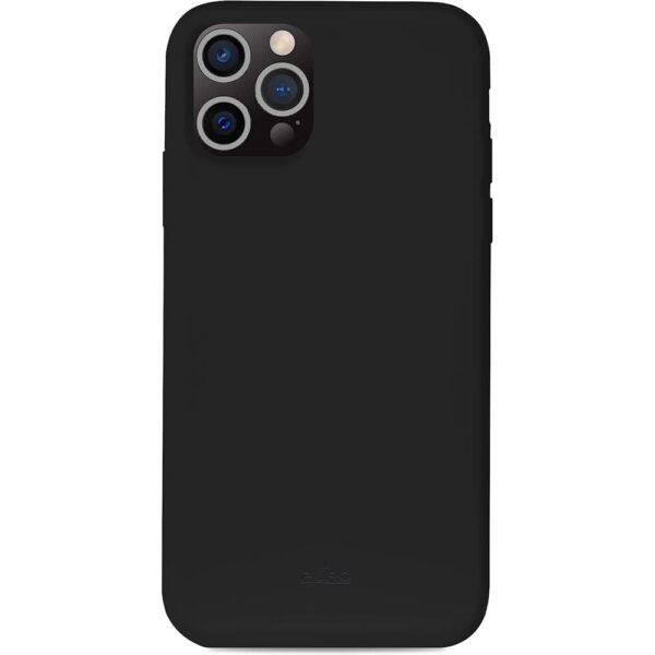 Funda PURO Silicona Icon para Apple iPhone 13 Pro negra - Imagen 3
