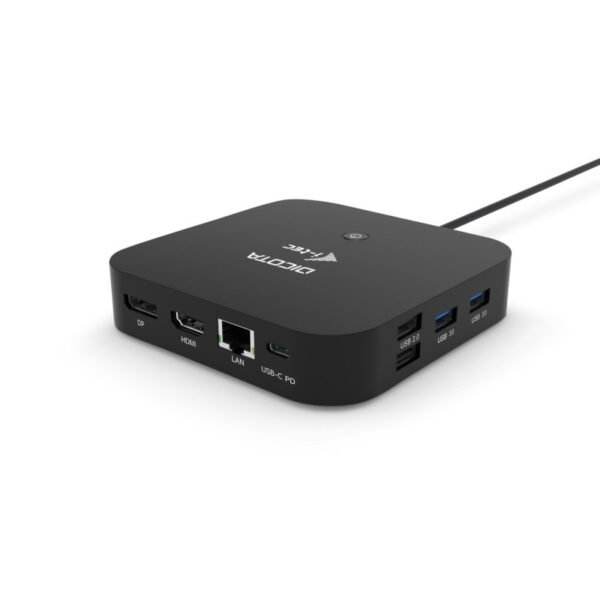 Docking Station DICOTA USB-C 11-in-1  5K HDMI/DP Usado **Sin embalaje original** - Imagen 2