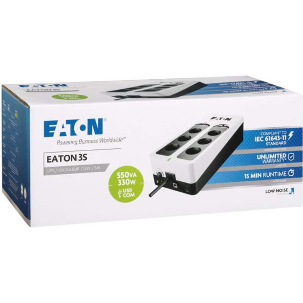 SAI Eaton 3S550D UPS CA 220-240 V 330W - Imagen 3