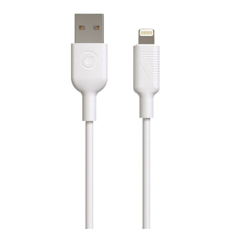 Cable Muvit for change USB a Apple MFI 2,4A 3m blanco (NUEVO)