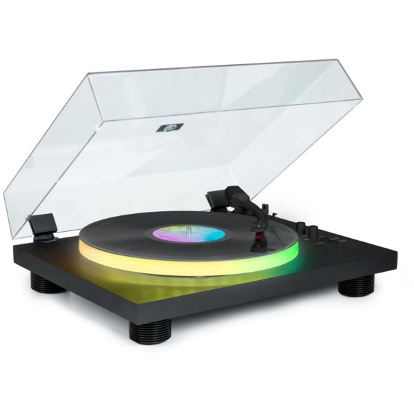 Tocadiscos de Vinilo Bigben PARTYBTTDLIGHT Bluetooth luminoso - Imagen 2