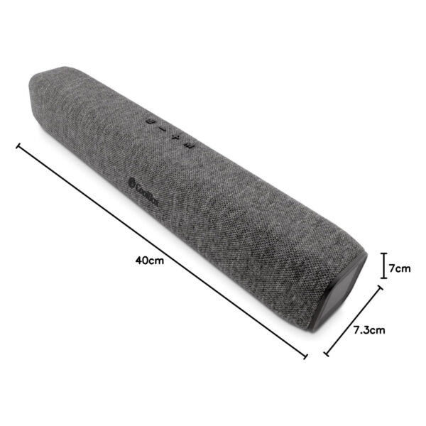 Barra de Sonido CoolBox Bluetooth 5.3 BAND BS23 20W Gris - Imagen 7